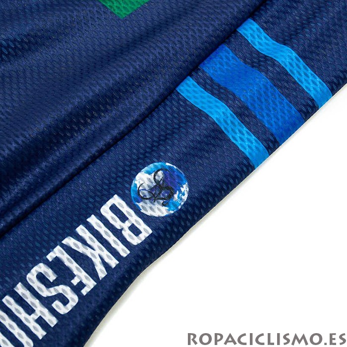 2020 Maillot Joker Fuel Tirantes Mangas Cortas Azul